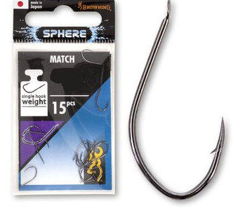 Browning Sphere Match Gr.10 Black Nickel 15Stk.