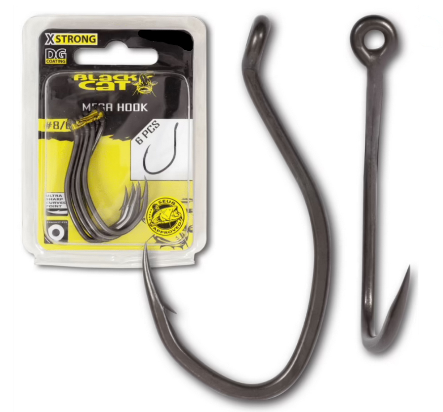 Black Cat Mega Hook 8/0 - 6Stk