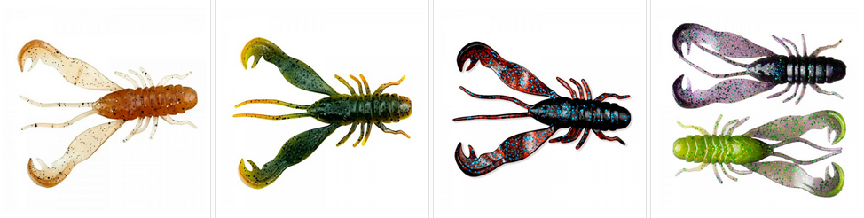 LMAB Finesse Filet Craw 10cm 3 Stück
