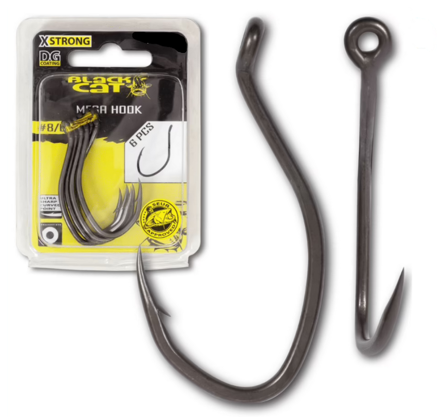 Black Cat Mega Hook 10/0 - 6Stk