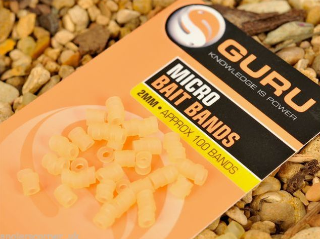 Guru Micro Bait Bands 2mm 100 Stück