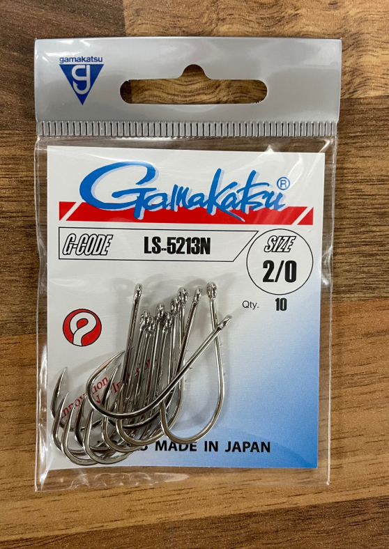 Gamakatsu Hook LS-5213N in 2/0 (10Stk)