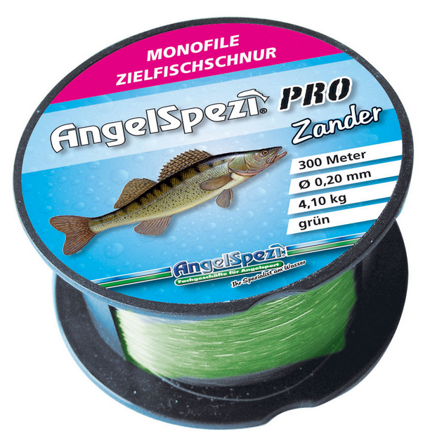 AngelSpezi Pro Zielfischschnur Zander 300m / grün