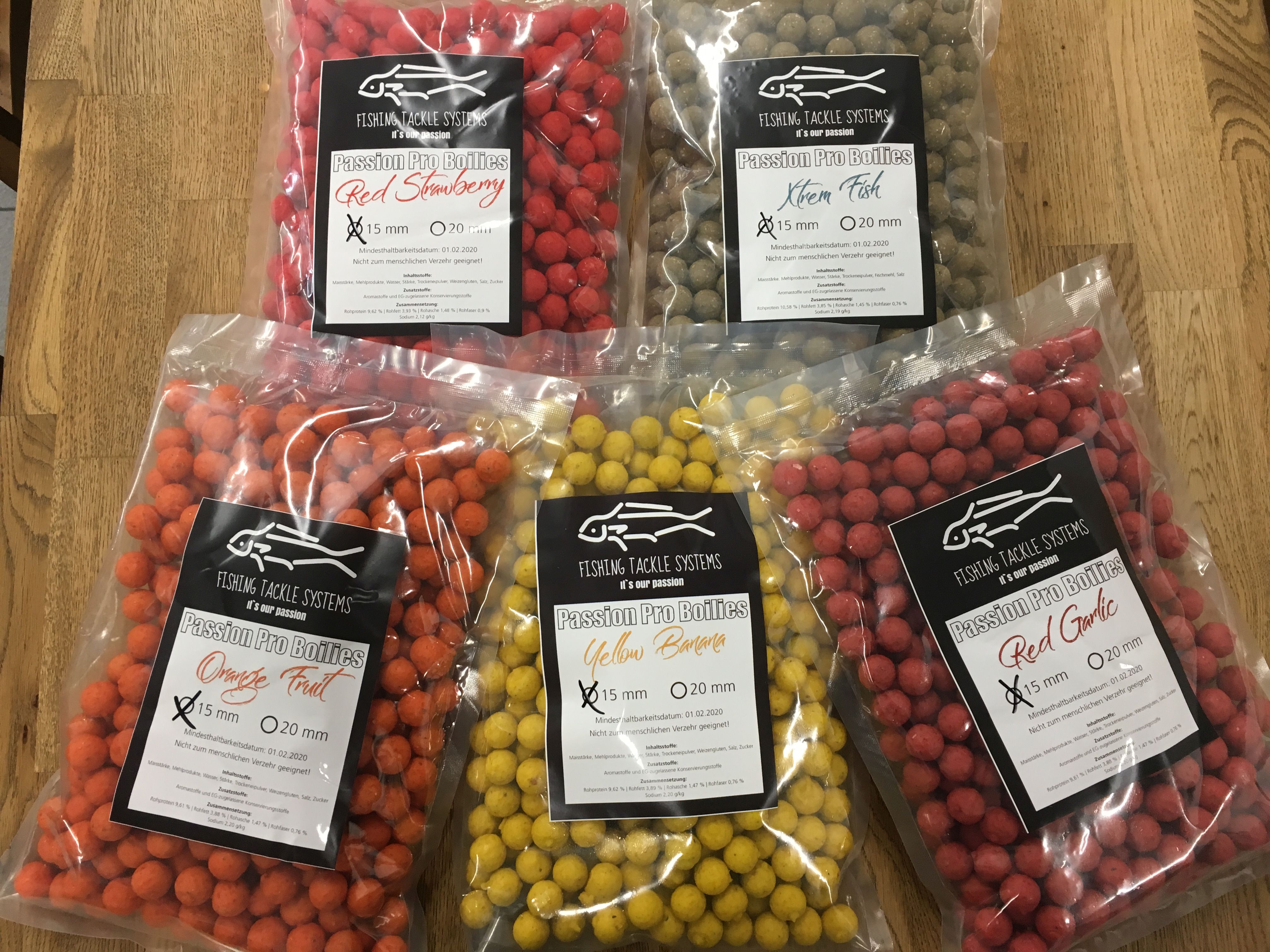 Fishing-Tackle-Systems Passion-Pro Boilies 15mm