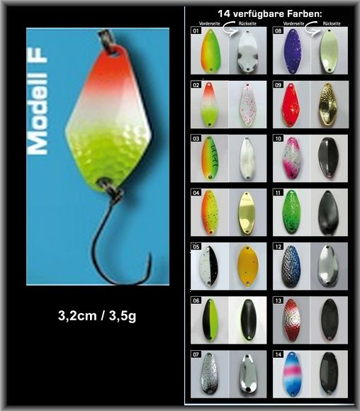 Behr Trendex Spoon Modell F  3,2cm  3,5g