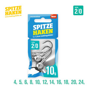 Lieblingsköder Spitze Haken #2/0