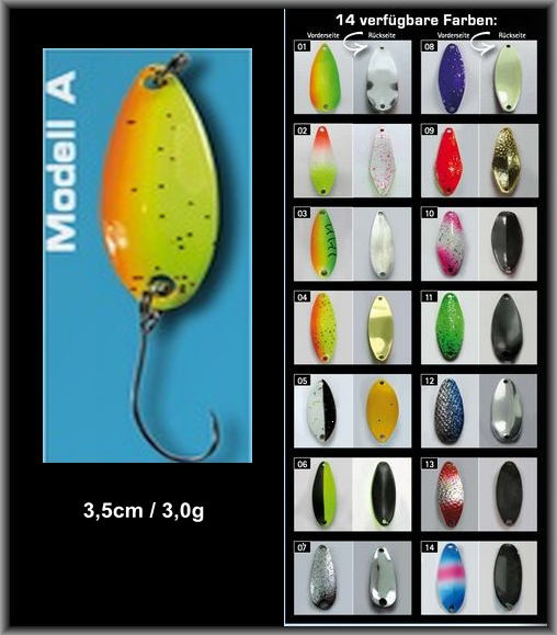 Behr Trendex Spoon Modell A  3,5cm 3g