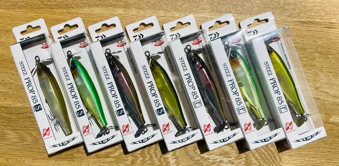 Daiwa Steez Prop 85S 8,5cm 13,8cm