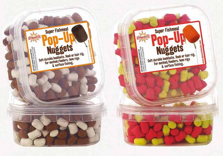 Dynamite Baits Pop-Up Nuggets braun/weiß