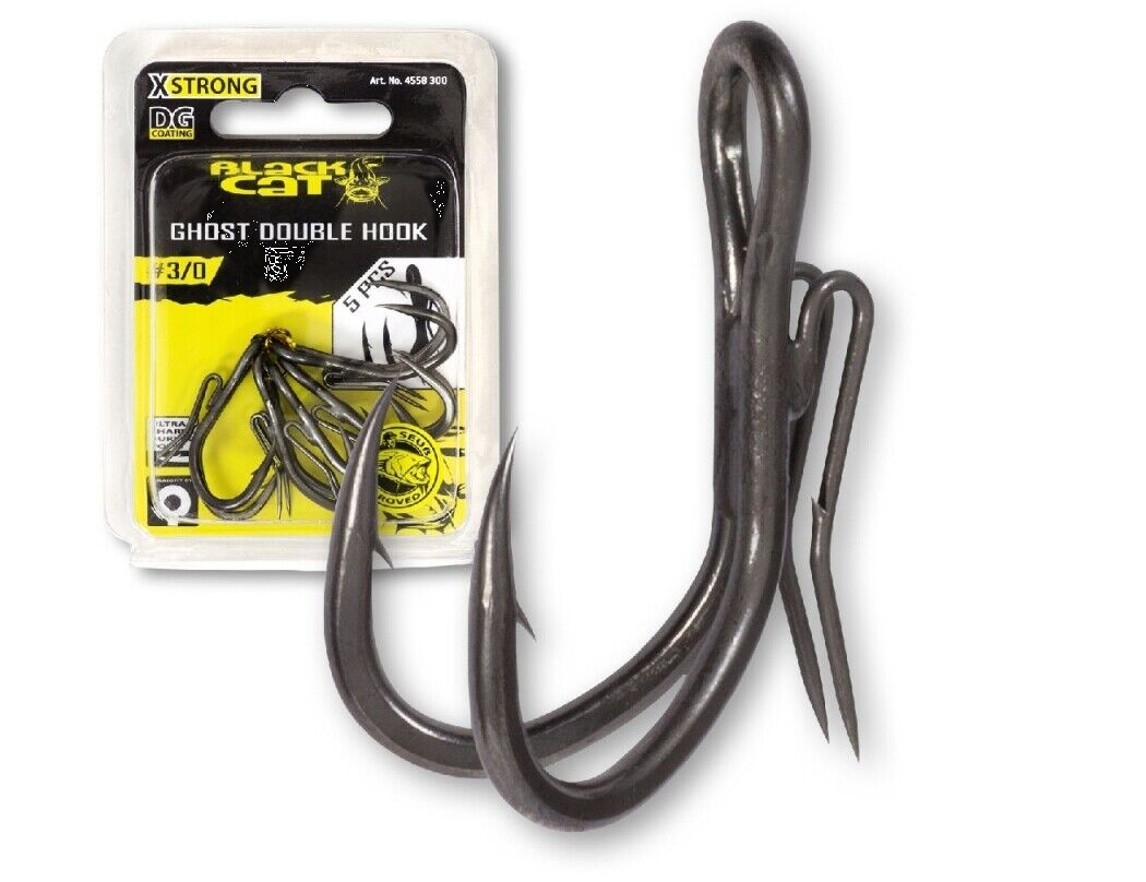 Black Cat Ghost Double Hook 5Stk.