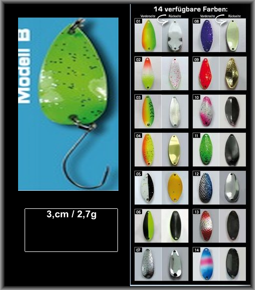 Behr Trendex L-Spoon Modell B 2,7g  3cm