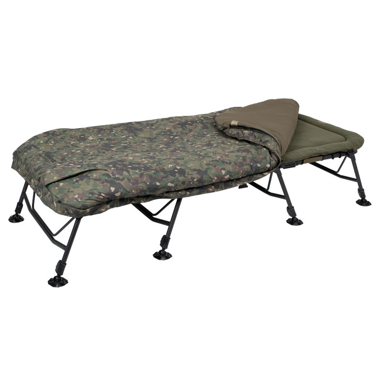 Trakker RLX 8 Wide Camo Bed System
