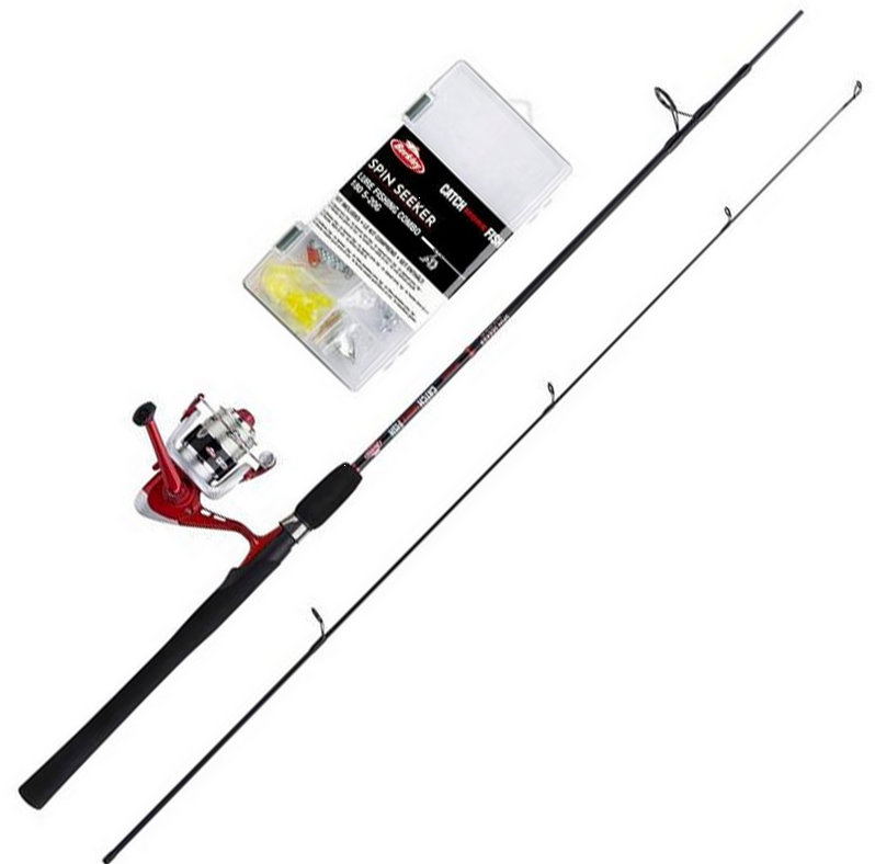 Berkley Spin Seeker 2,40m 10-40g + Köderpaket