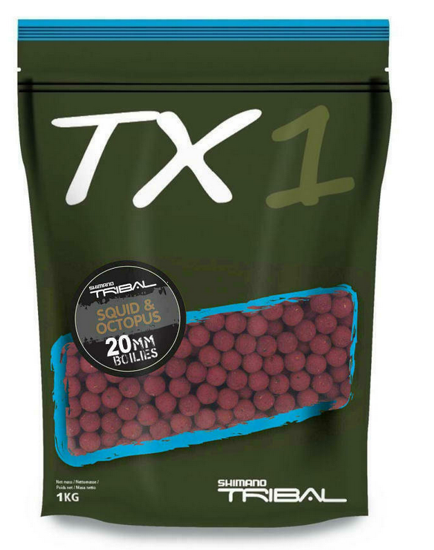 SHIMANO Tribal TX1 Boilies 20mm /1kg