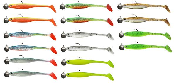 Cormoran CrazyFin Shad 10cm "Ready to fish" 2er Pack