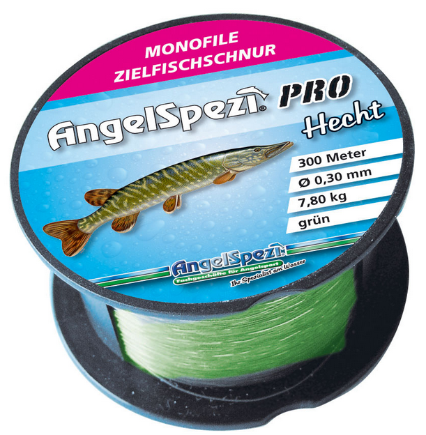 AngelSpezi Pro Zielfischschnur Hecht 300m / grün