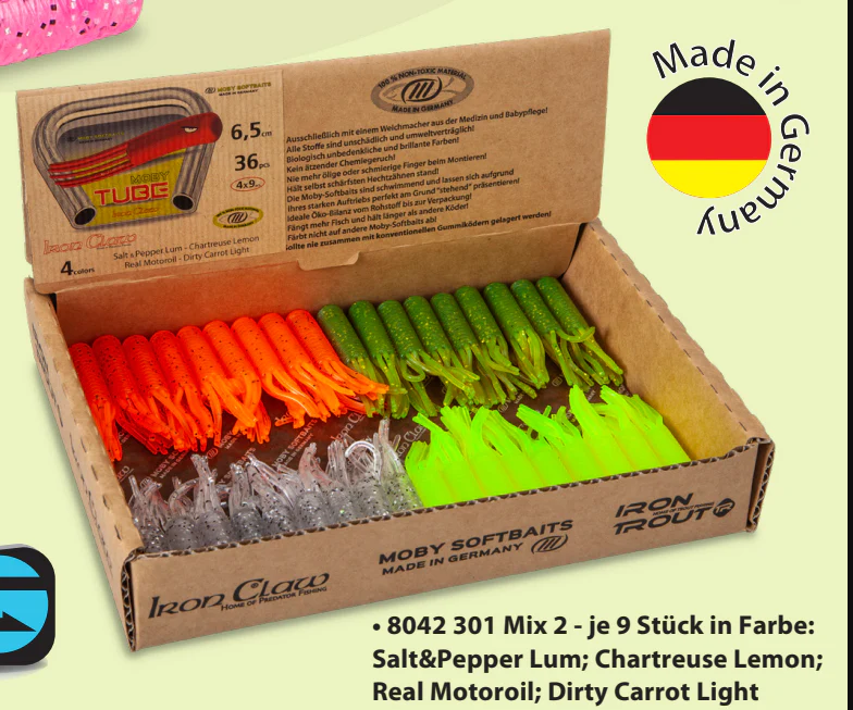 Lohmöllers Tube by Moby Softbaits (6,5cm)
