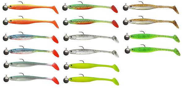 Cormoran CrazyFin Shad 13cm "Ready to fish" 2er Pack