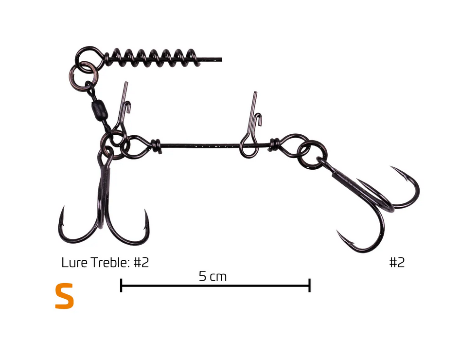 Zeck Softbait System + Schallow Screw S