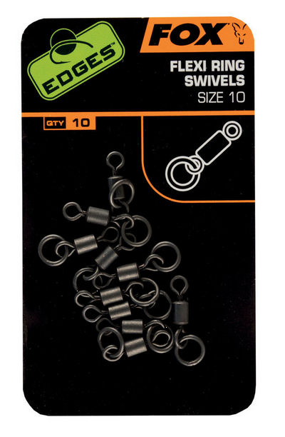 FOX Flexi Ring Swivels Size 10