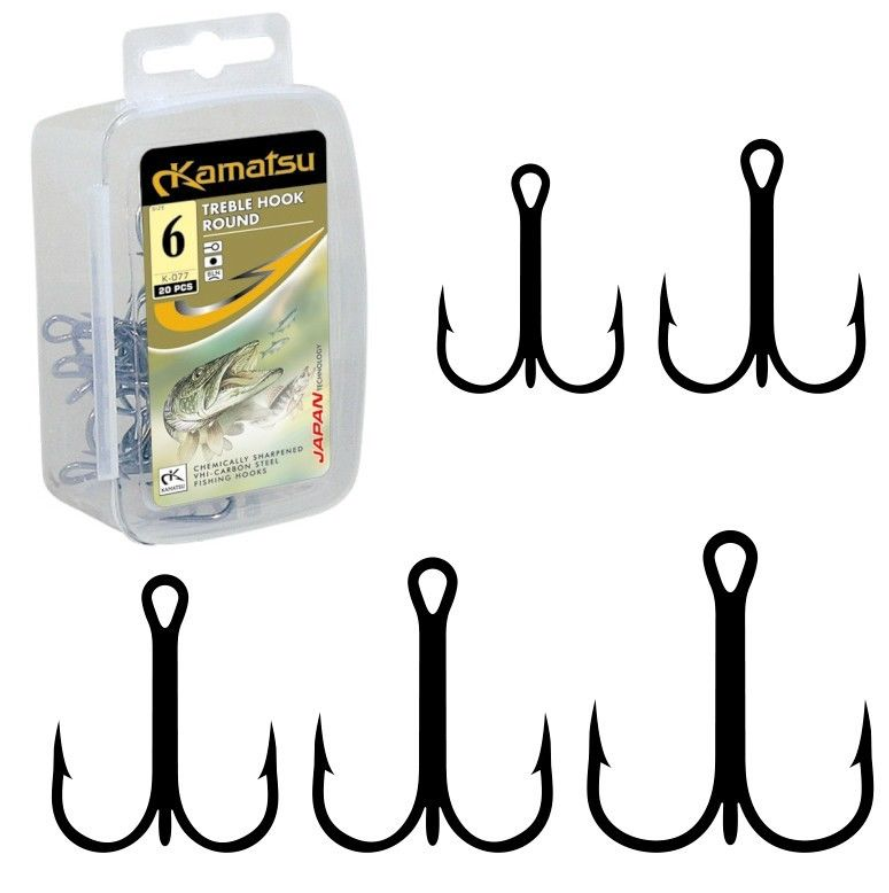 Kamatsu Treble Hook Round