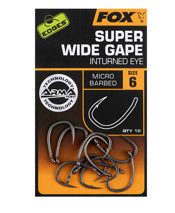 FOX Edges Super Wide Gape Inturned Eye
