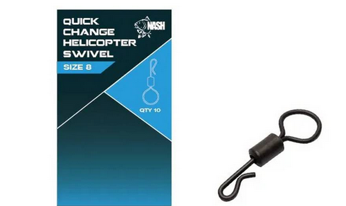 Nash Quick Change Helicopter Swivel Size 8